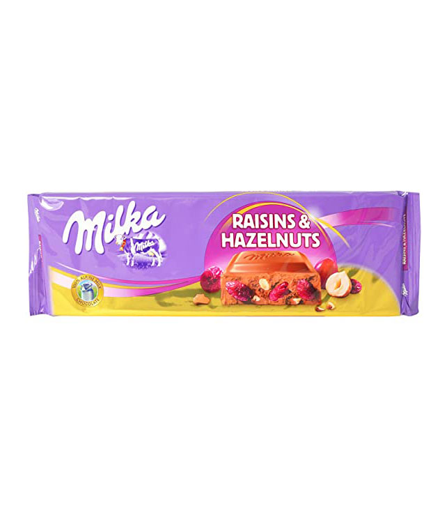 Milka Raisins&Hazelnut Tbl270G